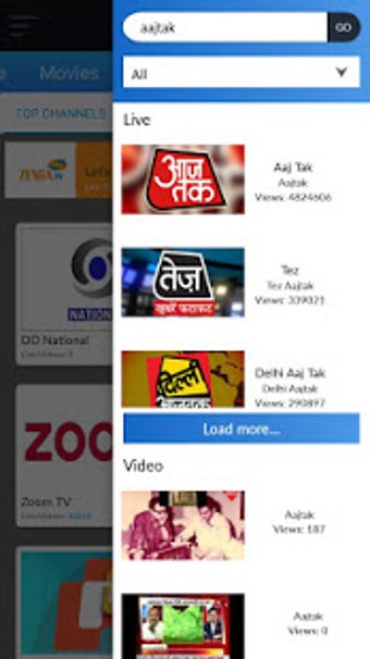 Imagen 3 para ZengaTV Mobile TV Live TV