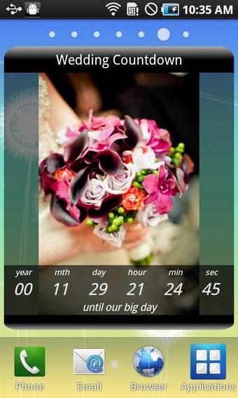 Imagen 0 para Wedding Countdown Widget