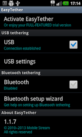 Imagen 1 para EasyTether Lite (w/o root…