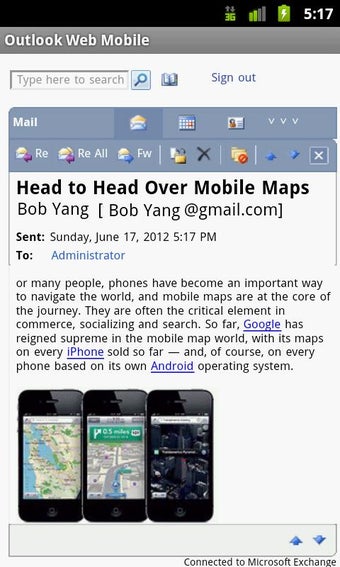 Image 3 for Outlook Web Mobile (OWA E…