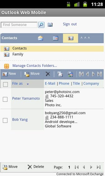 Image 1 for Outlook Web Mobile (OWA E…