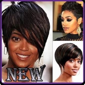 Imagen 3 para Short Natural Women Hairs…