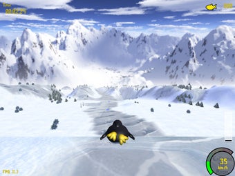 Imagen 1 para Extreme Tux Racer for Lin…