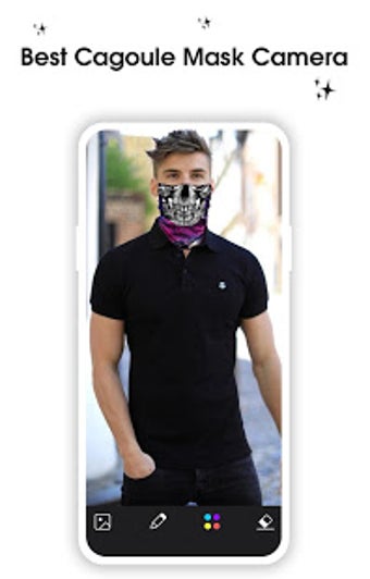 Image 2 for Cagoule Mask Half Face - …
