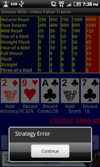 Image 0 for Video Poker - Deuces Wild