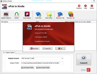 Image 1 for ePub to Kindle