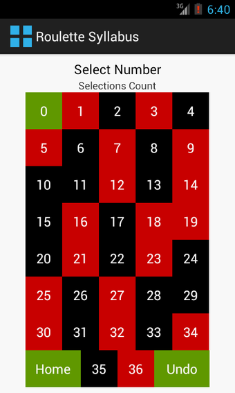 Imagen 0 para Roulette Syllabus