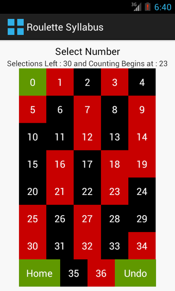 Imagen 1 para Roulette Syllabus