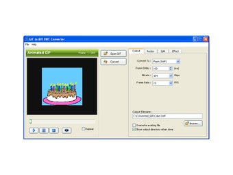 Image 0 for GIF to AVI SWF Converter