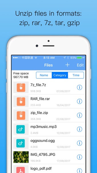 Image 3 for Unzip - zip file opener