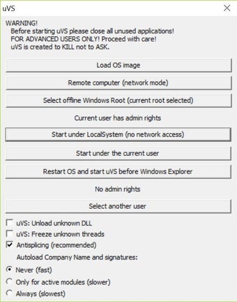 Image 0 for Universal Virus Sniffer
