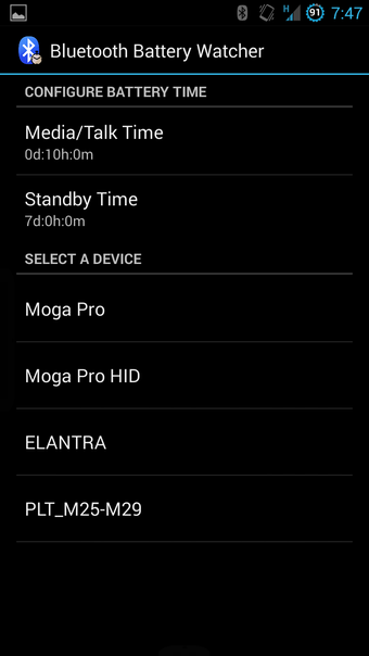 Image 0 for Bluetooth Battery Watcher