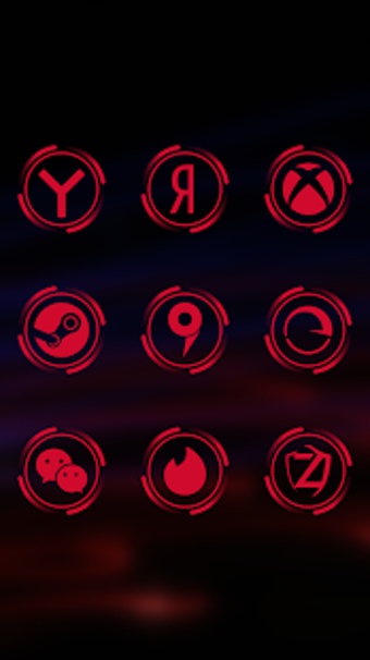 Image 1 for ROG RED Icon Pack