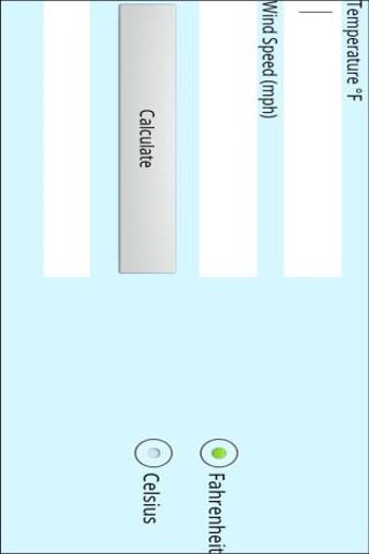 Image 0 for Wind Chill Calc