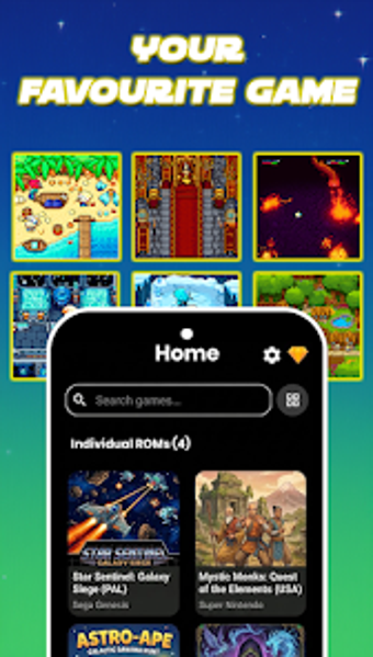 Imagen 0 para J4U Retro Game Emulator