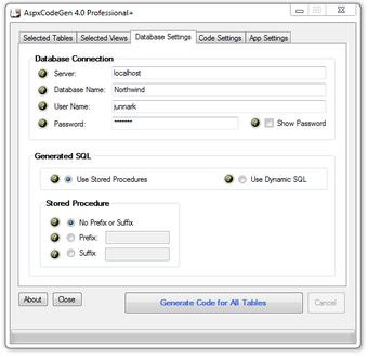 Image 0 for AspxCodeGen 4.0 Express .…