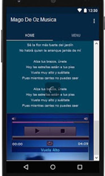 Imagen 1 para Mago De Oz letras de la m…