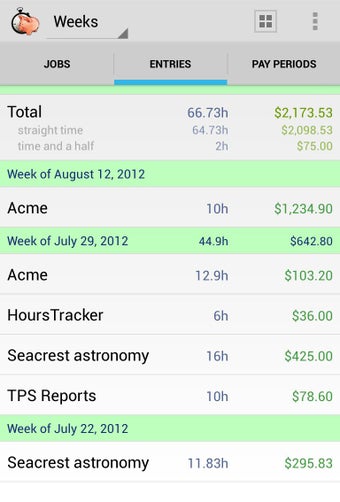 Image 2 for Hours Tracker: Time Track…