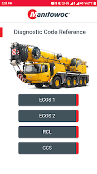 Image 0 for Manitowoc Diagnostic Code…