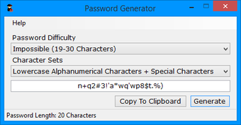 Image 0 for Advanced Password Generat…