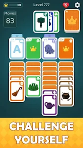 Imagen 0 para Color Solitaire: Sort Car…