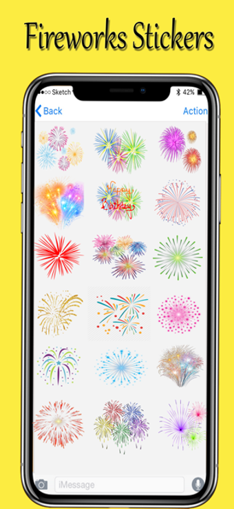 Image 1 for Fireworks Stickers Pack