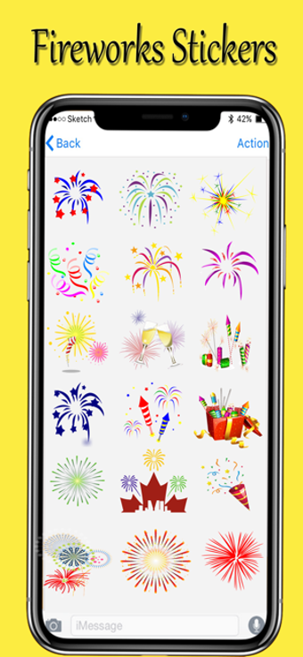Image 0 for Fireworks Stickers Pack