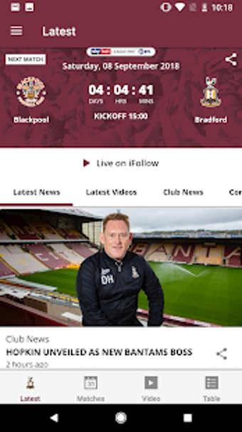 Imagen 1 para Bradford City Official Ap…