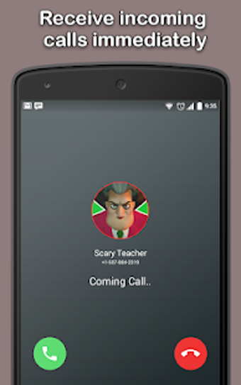 Scary Teacher Fake Chat And Video Call Screen Views 2
