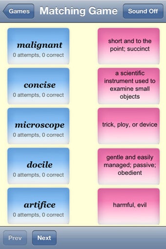 Image 6 for Seventh Grade English Voc…