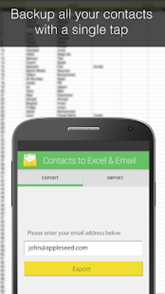 Image 0 for Contacts Backup--Excel & …