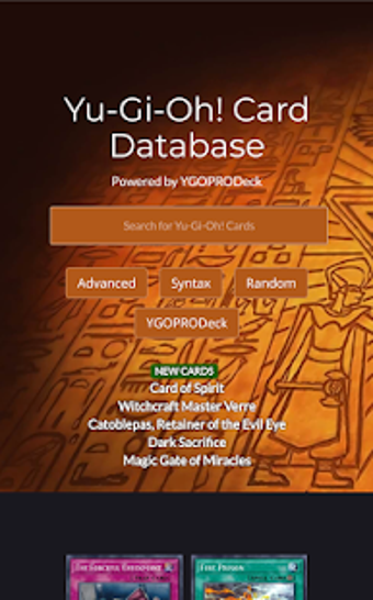 Image 0 for Yu-Gi-Oh! Card Database