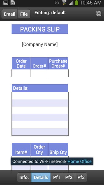 Image 3 for Packing Slip Mobi