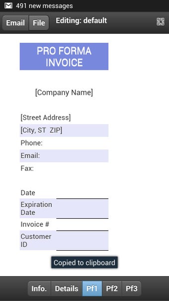 Image 0 for Packing Slip Mobi
