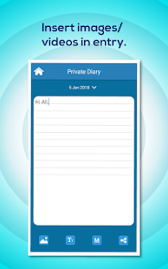 Image 2 for Private Diary with Lock