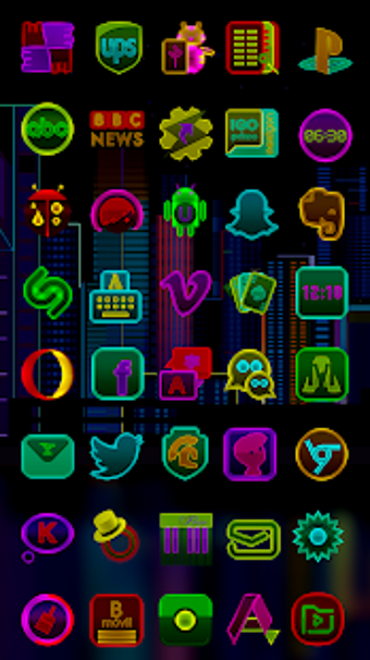 Imagen 2 para NEON - Z Smart Launcher T…