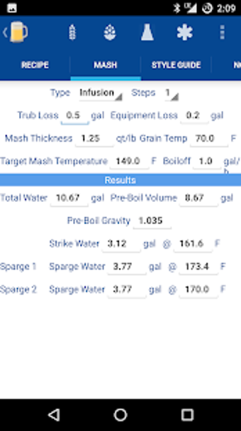 Image 3 for Wort Homebrew Calculator …