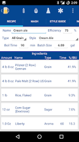 Image 1 for Wort Homebrew Calculator …