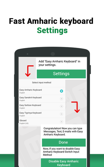 Image 3 for Fast Amharic Keyboard-Eng…