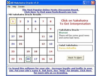 Image 0 for Nakshatra Oracle