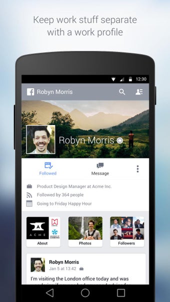 Imagen 0 para Facebook at Work