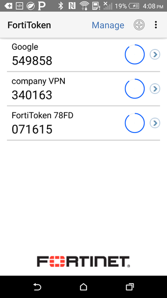 Image 1 for FortiToken Mobile