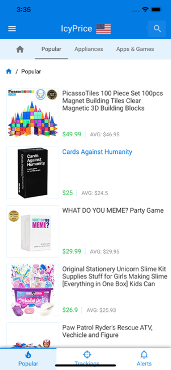 Image 0 for IcyPrice Amazon Price Tra…