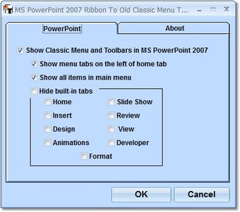 Image 0 for MS PowerPoint 2007 Ribbon…