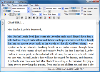 Image 0 for Text To WAV