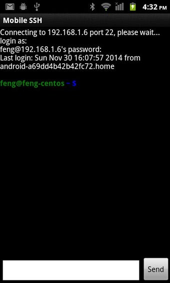 Image 2 for Mobile SSH (Secure Shell)