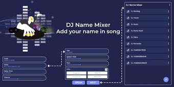 Imagen 1 para DJ Name Mixer - Add your …