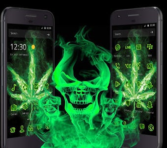 Image 0 for Smoky Weed Rasta Theme