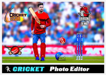 Image 0 for Cricket Photo Editor