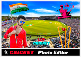 Image 2 for Cricket Photo Editor